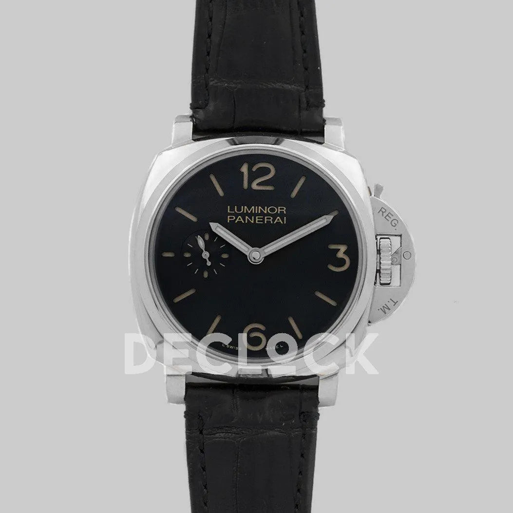 Replica Panerai PAM676 Luminor Due 3 Days Acciaio