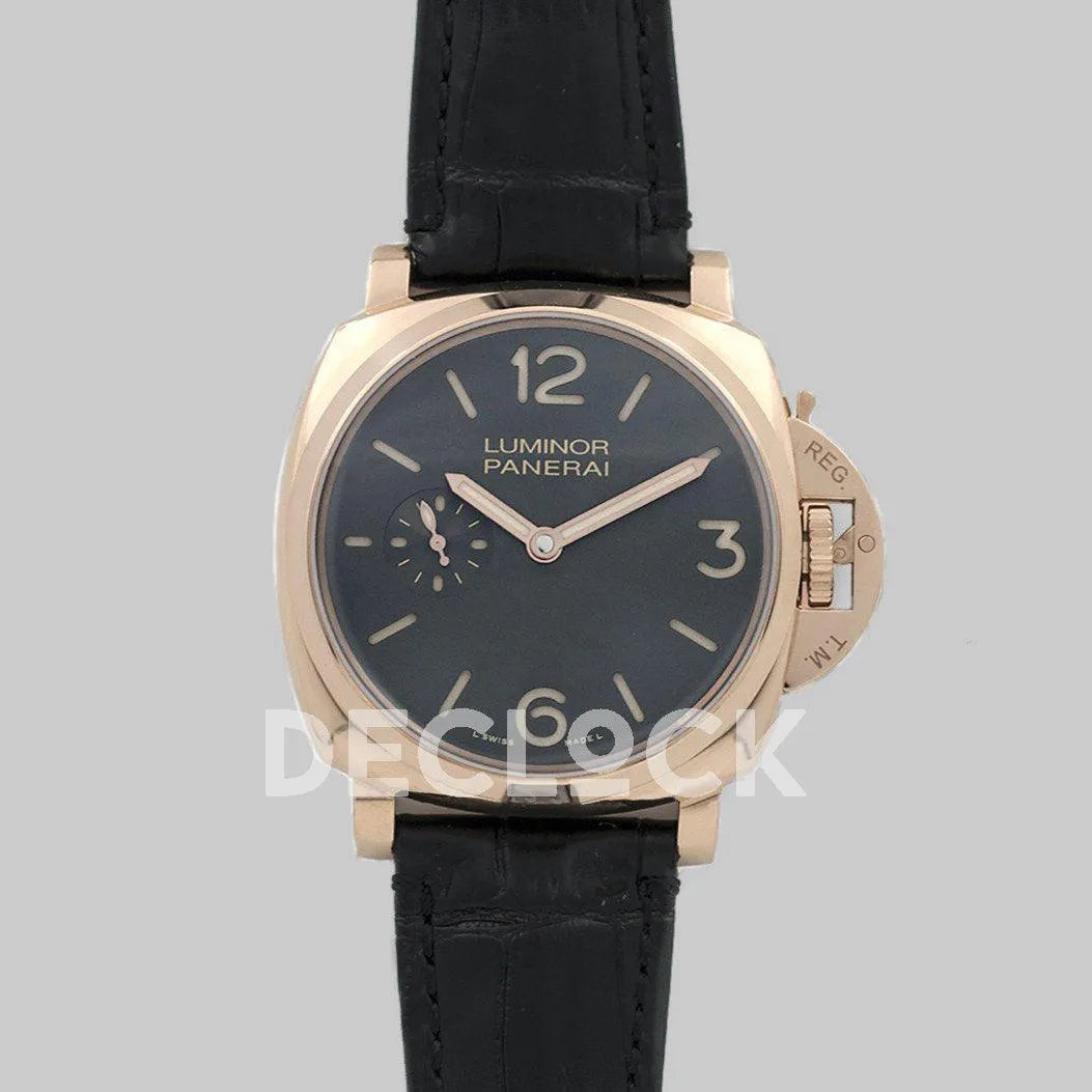 Replica Panerai PAM677 Luminor Due 3 Days Acciaio - Replica Watches