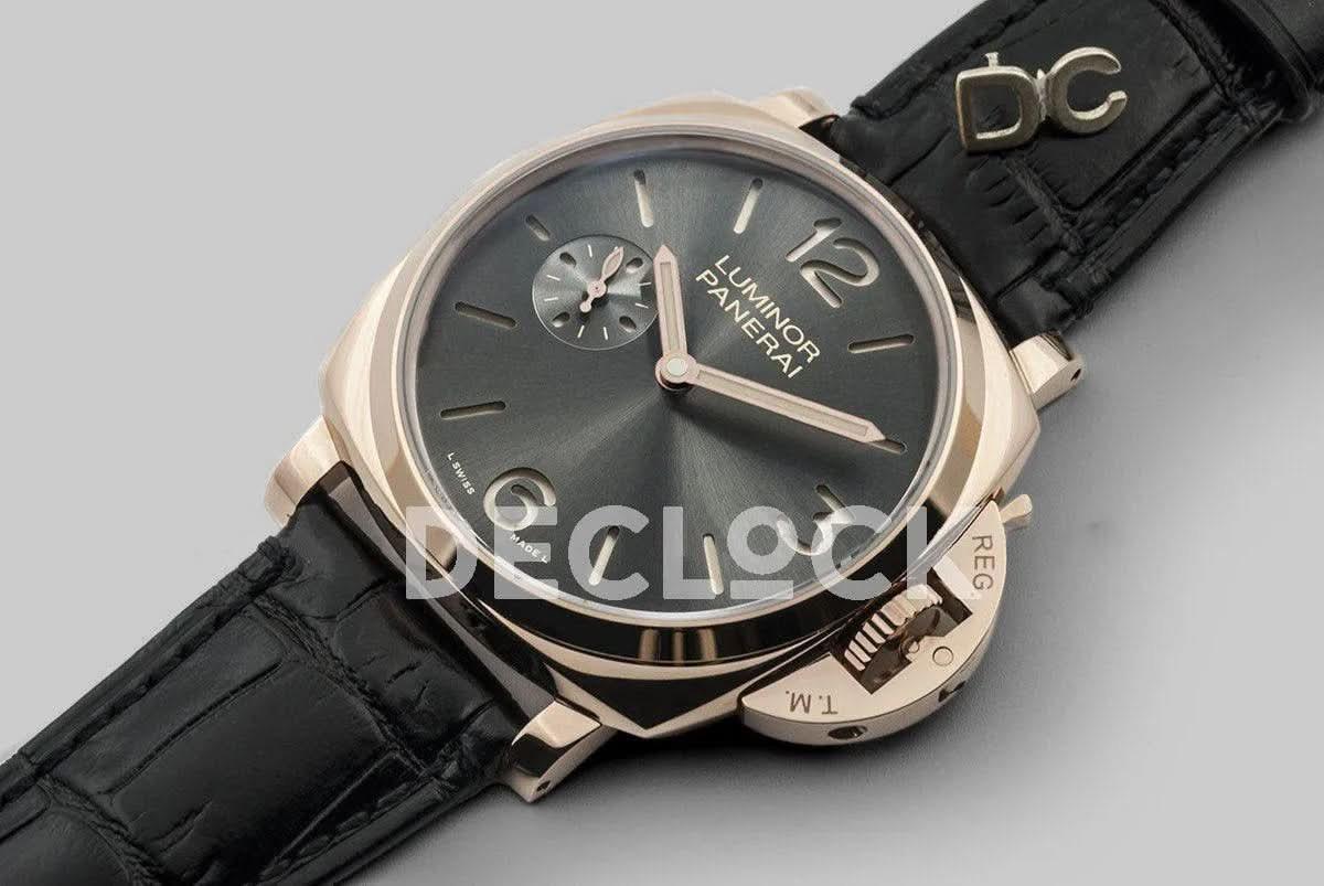 Replica Panerai PAM677 Luminor Due 3 Days Acciaio |  Declock.