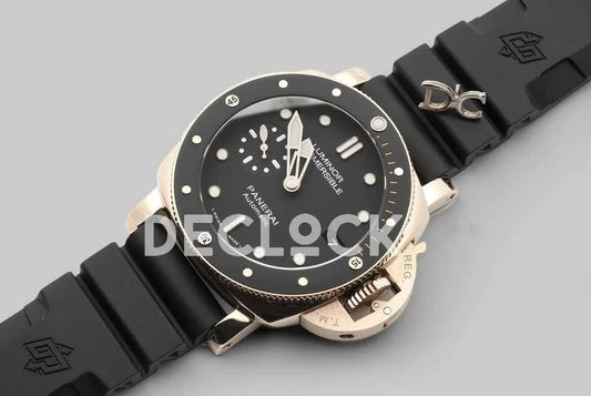 Replica Panerai PAM684 Luminor Submersible 1950 3 Days Automatic Oro Rosso | Declock.