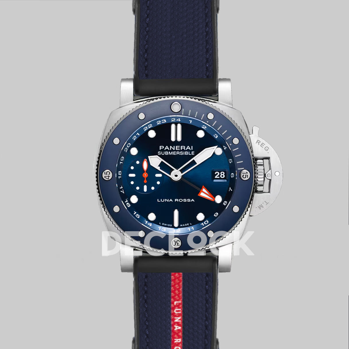 PAM1507 Submersible GMT Luna Rossa Titanio