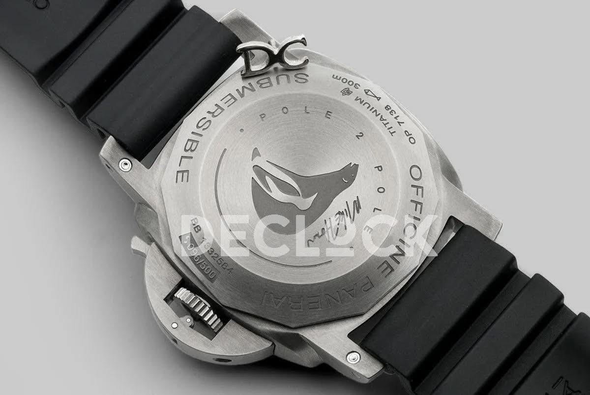 Replica Panerai PAM719 Luminor Submersible 1950 3 Days GMT Titanium Pole2Pole |  Declock.