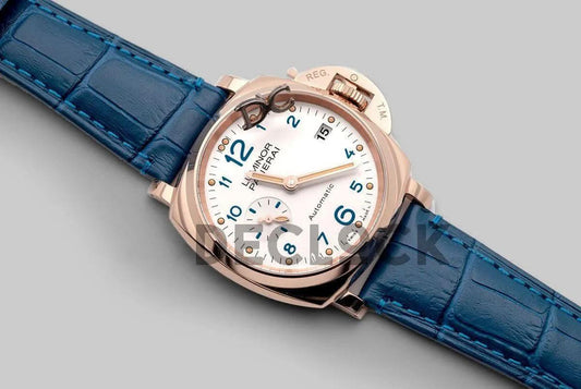 Replica Panerai PAM756 Luminor Due 3 Days Automatic Oro Rosso ‘Fu’ White Dial | Declock.