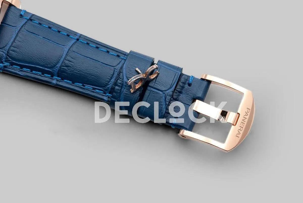 Replica Panerai PAM756 Luminor Due 3 Days Automatic Oro Rosso ‘Fu’ White Dial |  Declock.