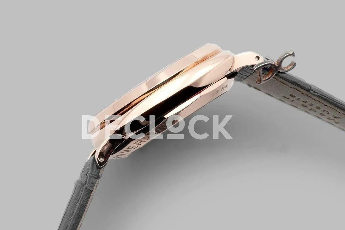 Replica Panerai PAM908 Luminor Due 3 Days Automatic Oro Rosso ‘Fu’ Black Dial |  Declock.