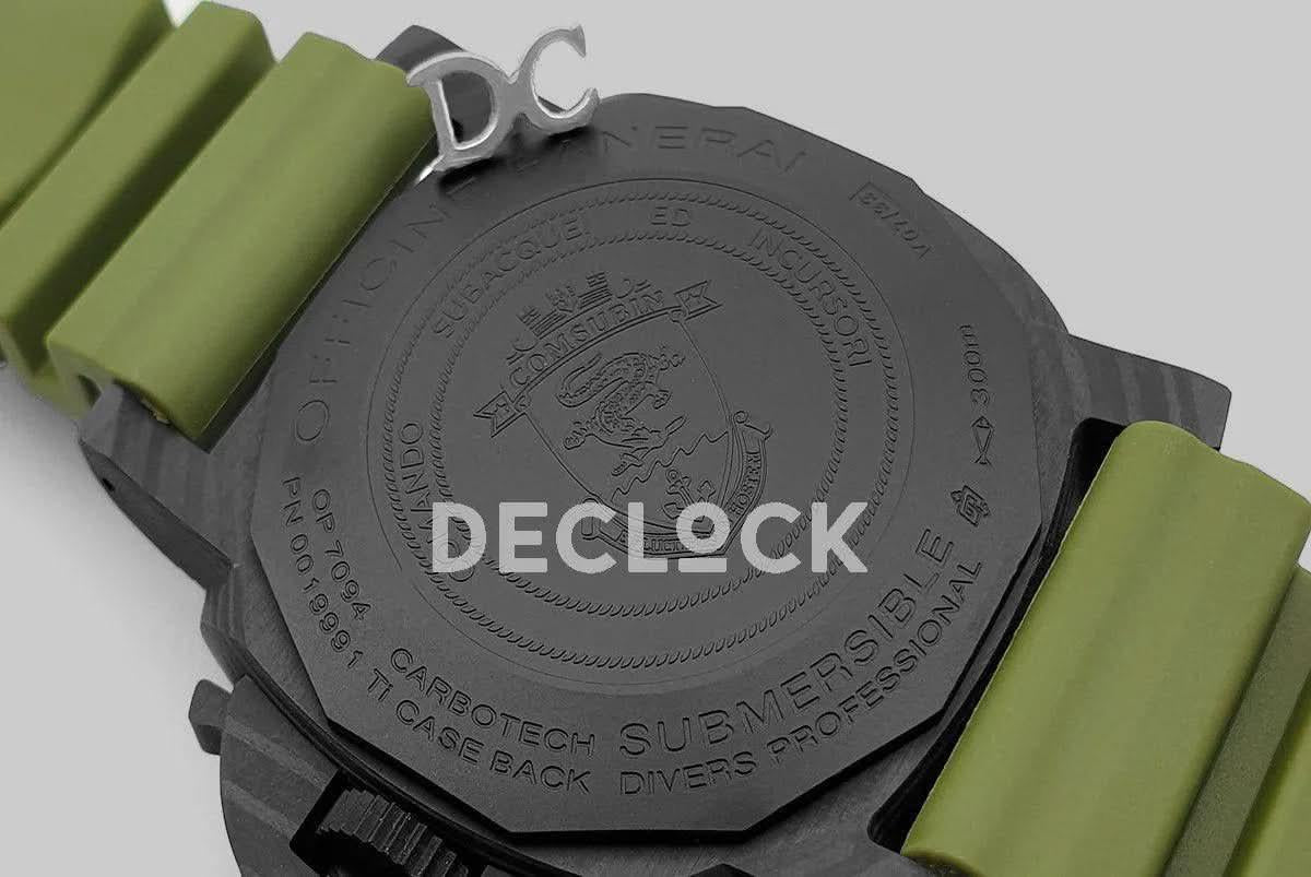 Replica Panerai PAM961 Luminor Submersible Marina Militare Carbotech |  Declock.