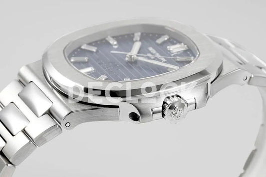 Replica Pattek Philippe Nautilus 5711 40th Anniversary Blue Dial on Steel | Declock.