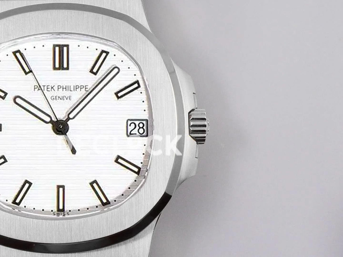 Replica Pattek Philippe Nautilus 5711 White Dial on Steel |  Declock.
