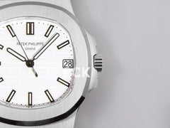 Replica Pattek Philippe Nautilus 5711 White Dial on Steel - Replica Watches