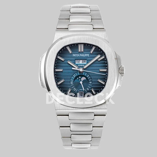Replica Pattek Philippe Nautilus 5726 Blue Dial on Steel | Declock.