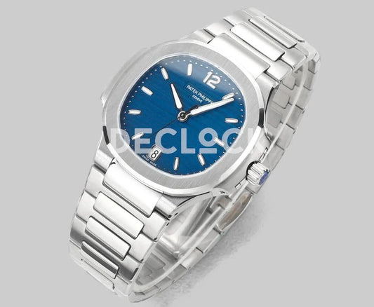 Replica Pattek Philippe Nautilus 7118/1A Blue Dial on Steel |  Declock.