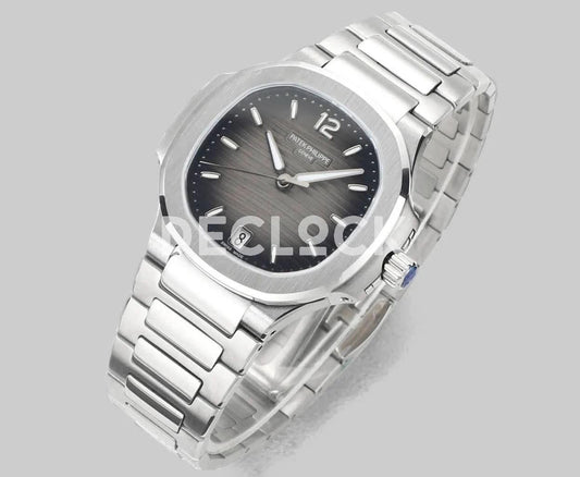 Replica Pattek Philippe Nautilus 7118/1A Grey Dial on Steel | Declock.