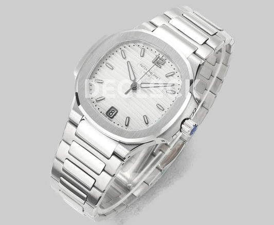 Replica Pattek Philippe Nautilus 7118/1A White Dial on Steel | Declock.