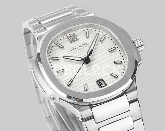 Replica Pattek Philippe Nautilus 7118/1A White Dial on Steel | Declock.