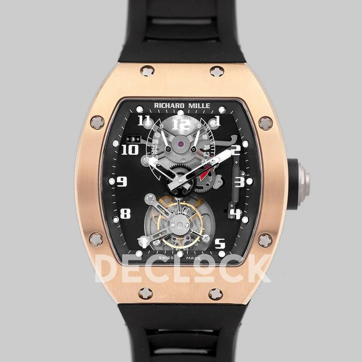 Replica Richard Mille RM 001 Tourbillion in Rose Gold