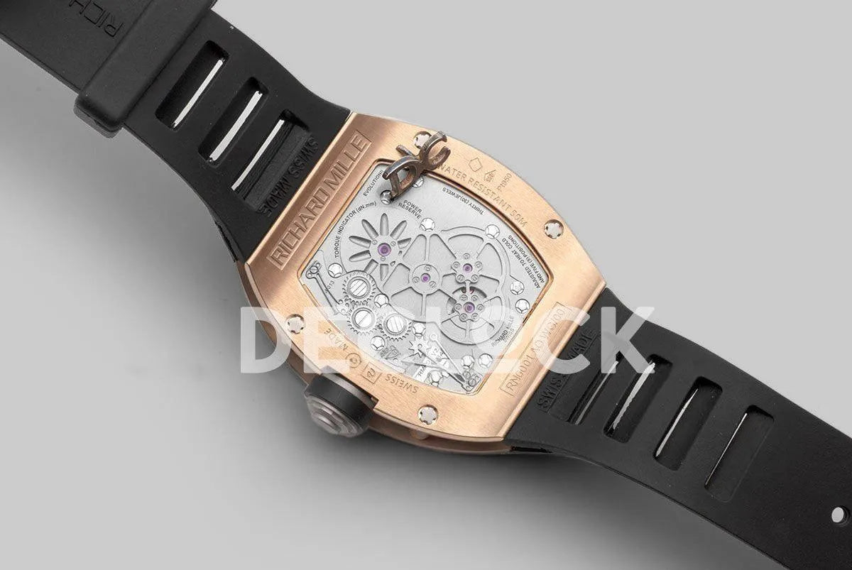 Replica Richard Mille RM 001 Tourbillion in Rose Gold