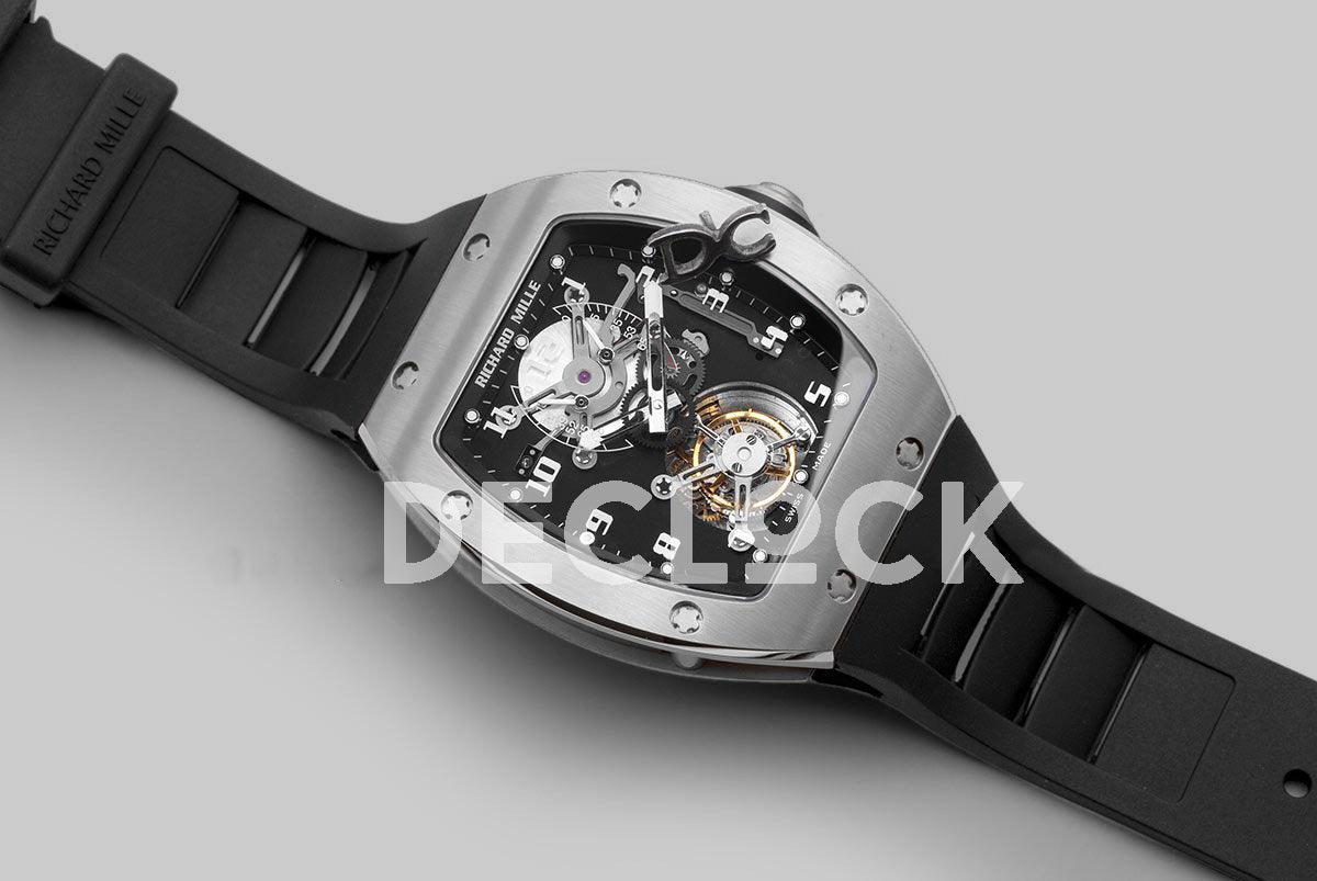 Replica Richard Mille RM 001 Tourbillion in Steel - Replica Watches