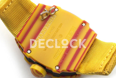 Replica Richard Mille RM 027-03 Tourbillon Rafael Nadal on Yellow Elastic Band