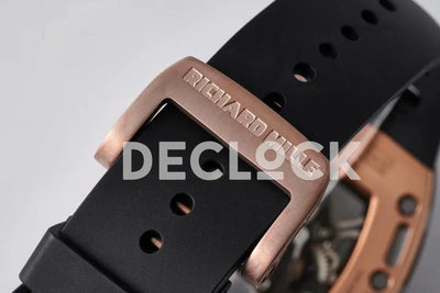 Replica Richard Mille RM 052-01 Tourbillon Skull in Rose Gold