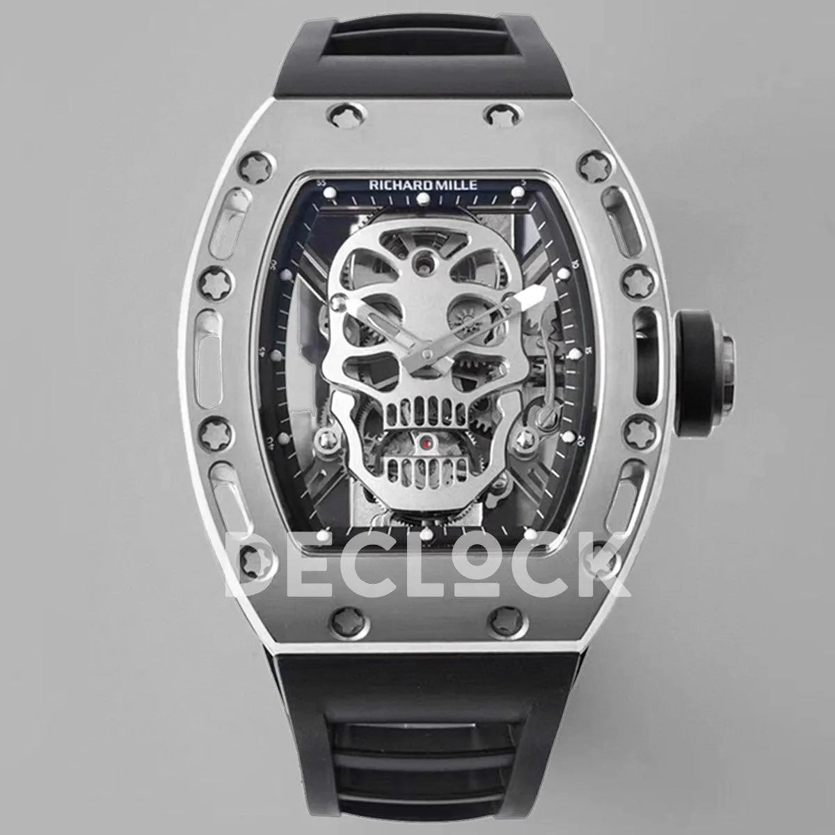 Replica Richard Mille RM 052-01 Tourbillon Skull in Steel