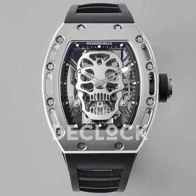Replica Richard Mille RM 052-01 Tourbillon Skull in Steel