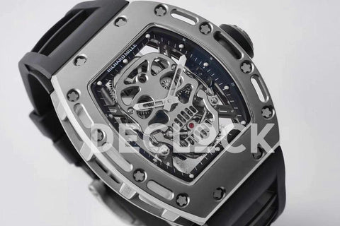 Replica Richard Mille RM 052-01 Tourbillon Skull in Steel - Replica Watches