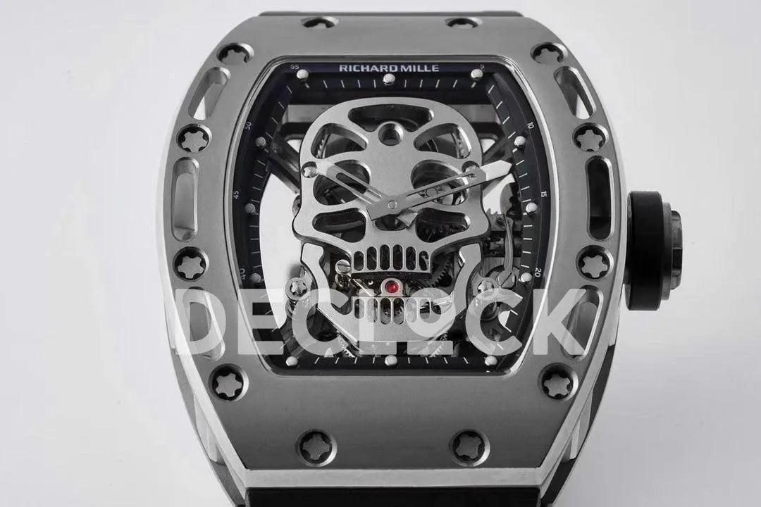 Replica Richard Mille RM 052-01 Tourbillon Skull in Steel