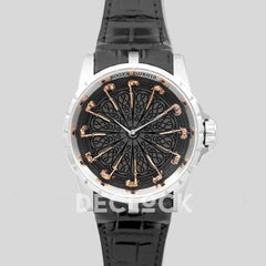 Replica Roger Dubuis Excalibur Knights of the Round Table Black Dial