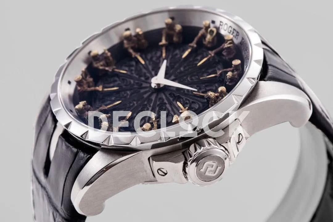 Replica Roger Dubuis Excalibur Knights of the Round Table Black Dial |  Declock.