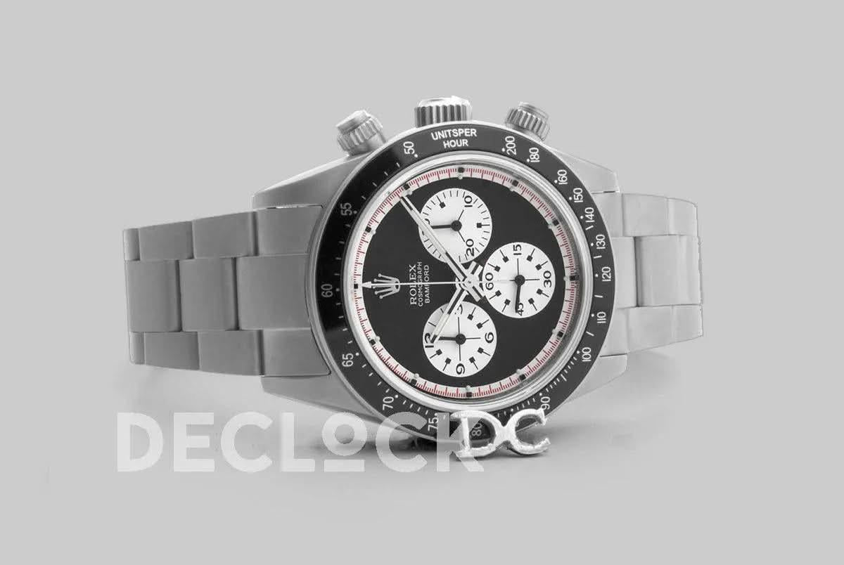 Replica Rolex Bamford Heritage Daytona Black Dial |  Declock.