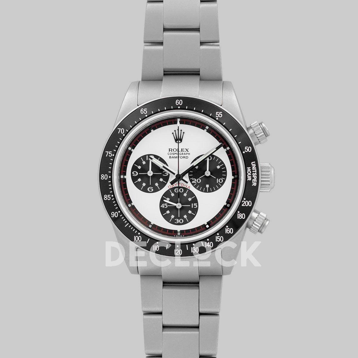 Replica Rolex Bamford Heritage Daytona White Dial - Replica Watches