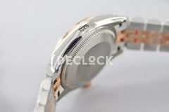 Replica Rolex Datejust 31 278273 Chocolate Dial in Rose Gold with Diamon Markers - Replica Watches