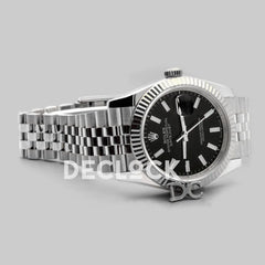 Replica Rolex Datejust 36 116234 Black Dial with Stick Markers