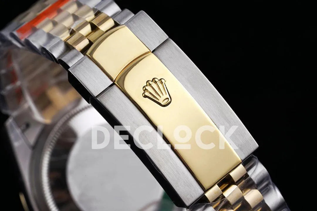 Replica Rolex Datejust 36 126233 Chamagne Dial in Yellow Gold with Roman Markers
