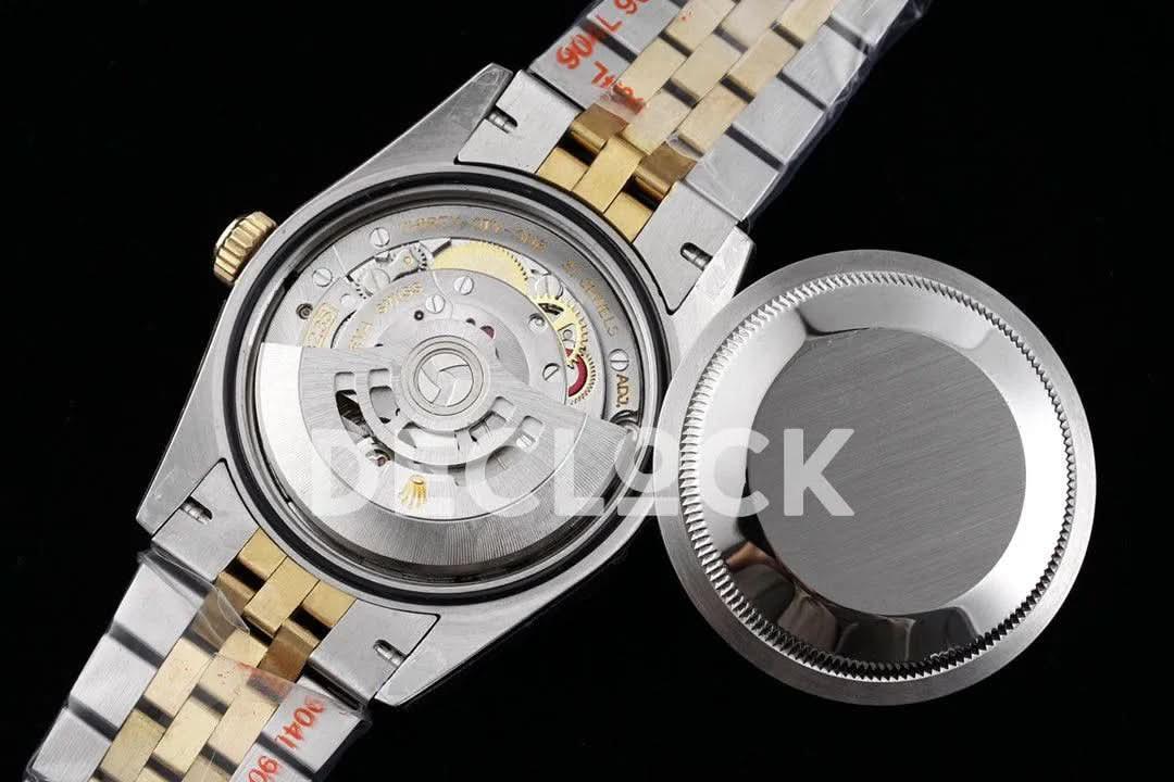 Replica Rolex Datejust 36 126233 Chamagne Dial in Yellow Gold with Roman Markers |  Declock.