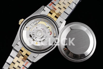 Replica Rolex Datejust 36 126233 Chamagne Dial in Yellow Gold with Roman Markers