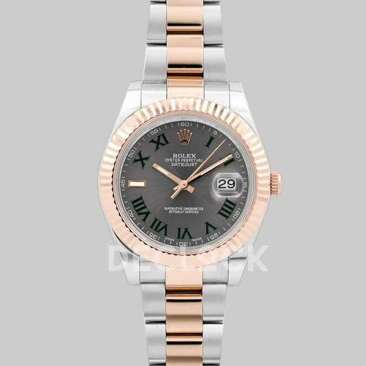 Replica Rolex Datejust 36/41 126331 Silver Dial in with Roman Markers |  Declock.