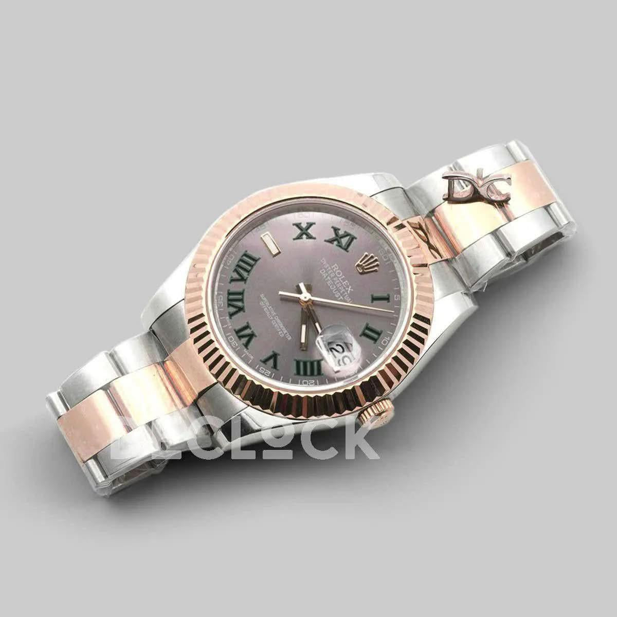 Replica Rolex Datejust 36/41 126331 Silver Dial in with Roman Markers |  Declock.