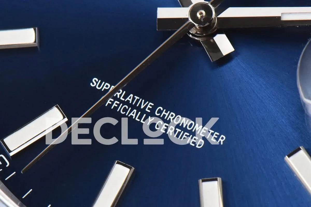 Replica Rolex Datejust 36/41 126334 Blue Dial Stick Markers on Oyster Bracelet |  Declock.