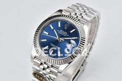 Replica Rolex Datejust 36/41 126334 Bright Blue Dial Stick Markers on Jubilee Bracelet