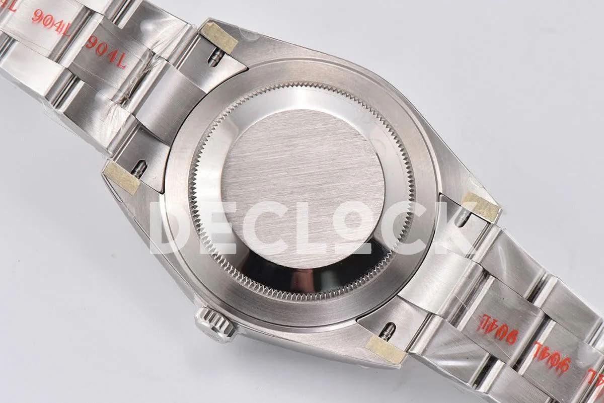 Replica Rolex Datejust 36/41 126334 Mint Green Dial Stick Markers on Oyster Bracelet |  Declock.
