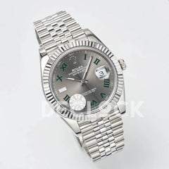 Replica Rolex Datejust 36/41 126334 Slate Dial Stick Markers on Jubilee Bracelet