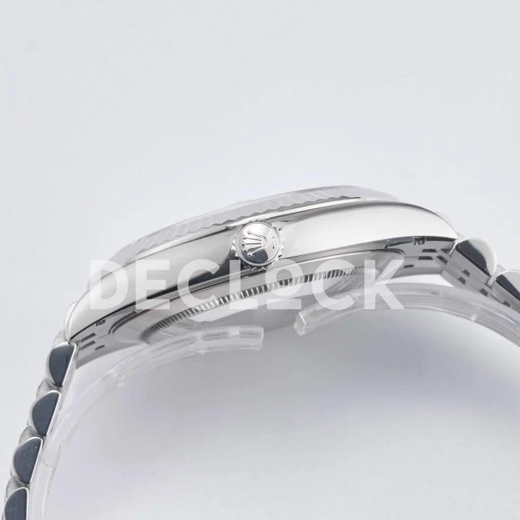 Replica Rolex Datejust 36/41 126334 Slate Dial Stick Markers on Jubilee Bracelet |  Declock.