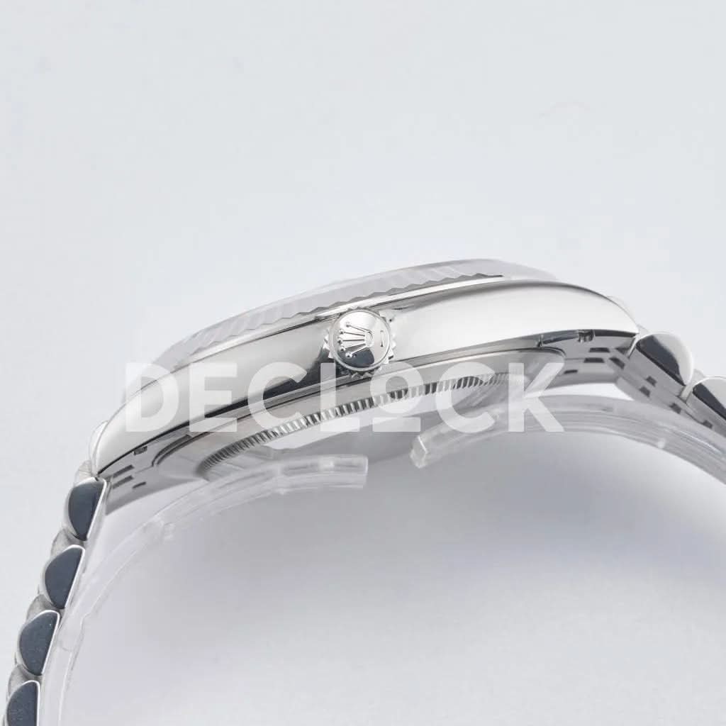 Replica Rolex Datejust 36/41 126334 Slate Dial Stick Markers on Jubilee Bracelet