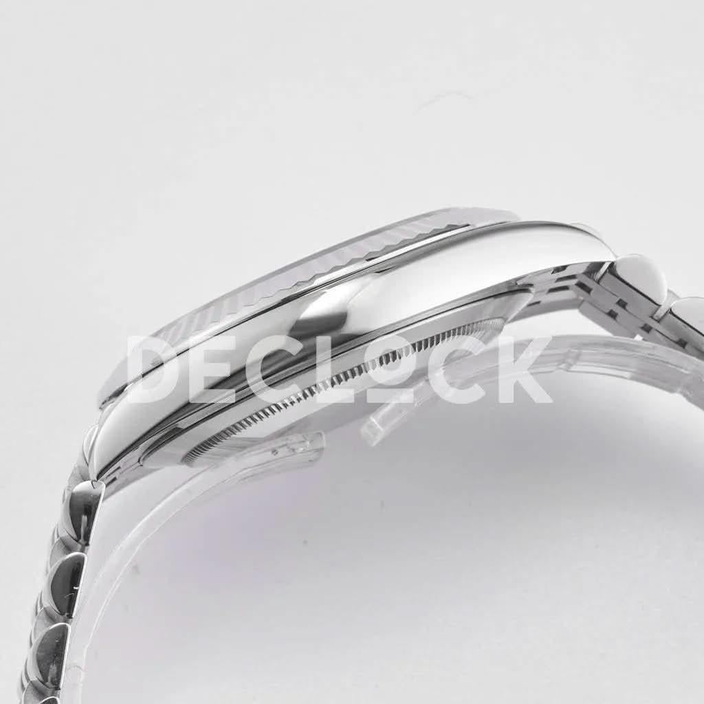 Replica Rolex Datejust 36/41 126334 Slate Dial Stick Markers on Jubilee Bracelet |  Declock.