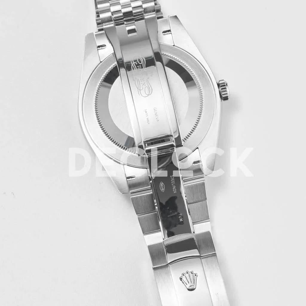 Replica Rolex Datejust 36/41 126334 Slate Dial Stick Markers on Jubilee Bracelet |  Declock.