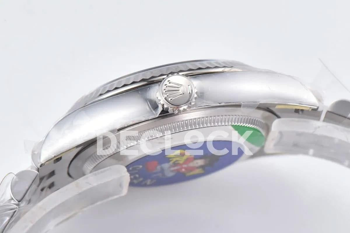Replica Rolex Datejust 36/41 126334 Slate Grey Dial Stick on Jubilee Bracelet |  Declock.