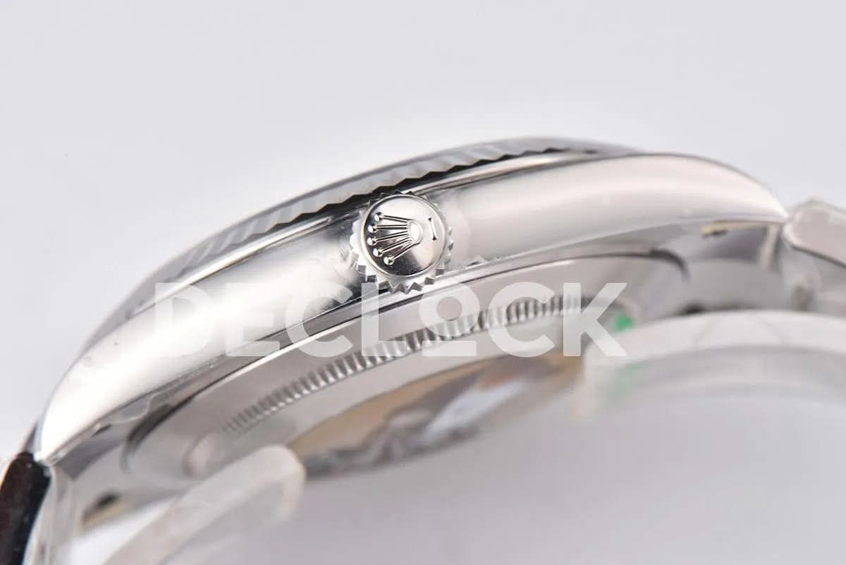 Replica Rolex Datejust 36/41 126334 White Dial Stick Markers on Oyster Bracelet