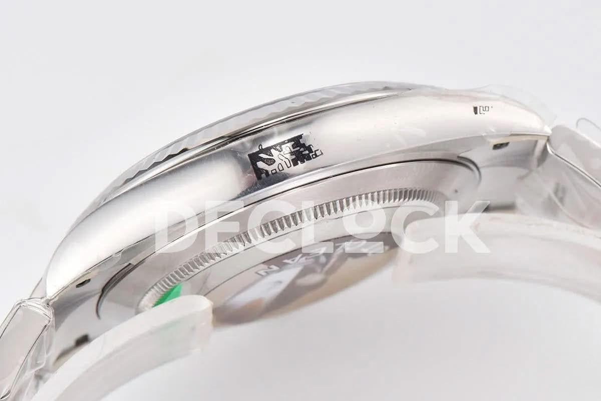 Replica Rolex Datejust 36/41 126334 White Dial Stick Markers on Oyster Bracelet |  Declock.