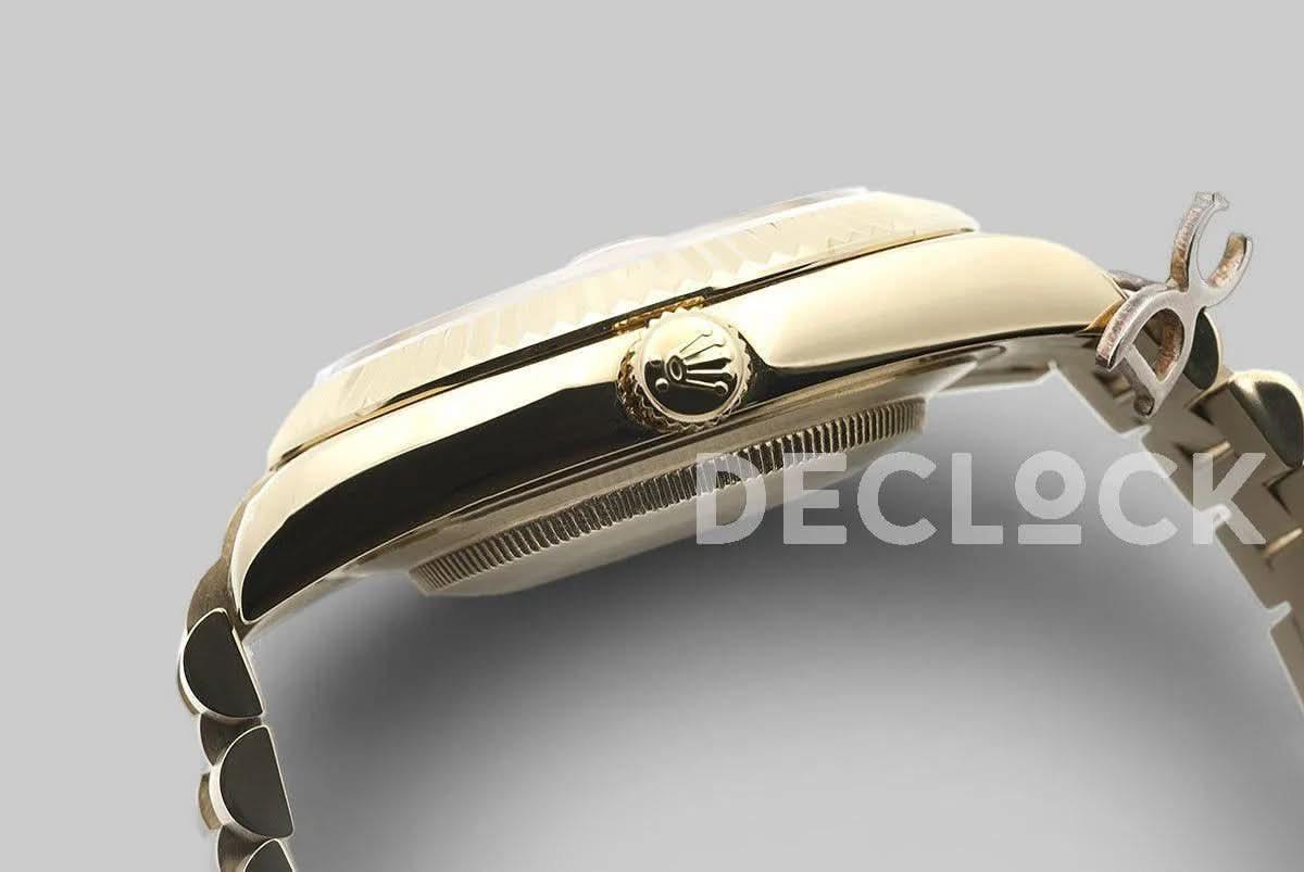 Replica Rolex Datejust 41 126333 Champagne Dial Stick Markers |  Declock.